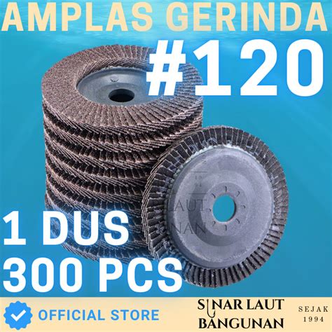 Jual Flap Disc Amplas Gerinda Susun Grit Dus Pcs Shopee