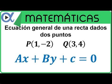 Descubre cómo resolver la ecuación general de la recta con la analítica