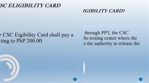 How To Get Csc Eligibility Card Civil Service Id Youtube