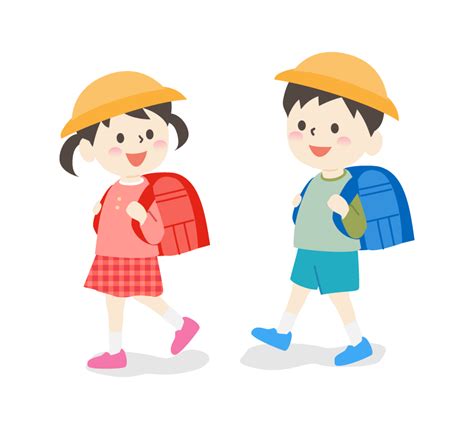 ランドセル 男の子 イラスト 無料 無料イラスト画像