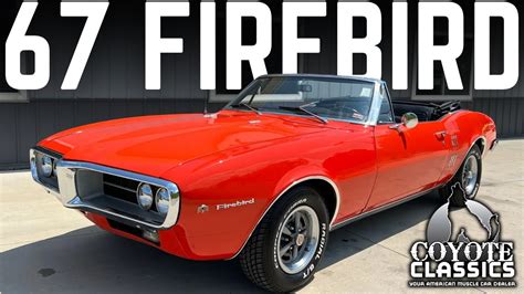 Firebird Convertible For Sale At Coyote Classics Youtube