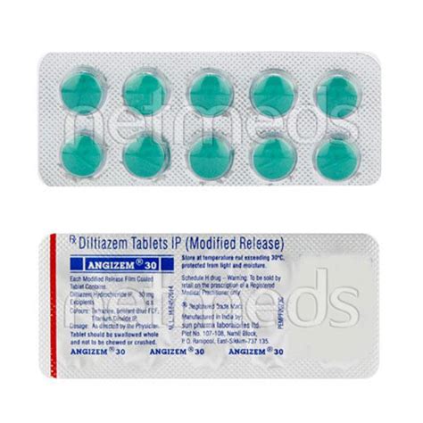 Angizem Mg Tablet S Price Uses Side Effects Netmeds