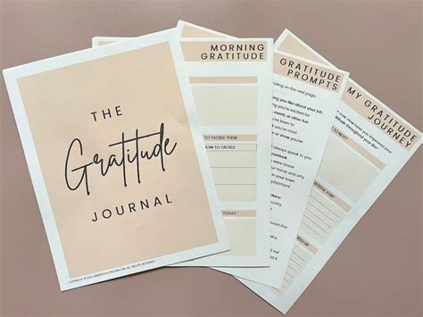 The Best Gratitude Journal Pdf For Instant Happiness Ambitiously Alexa