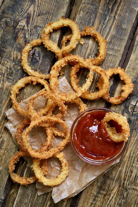 Oven Baked Onion Rings Recipes Six Little Ducks Recipe Baked