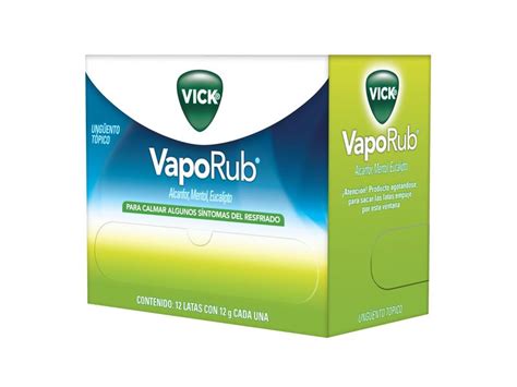 Comprar Ungüento Vick Vaporub Lata Para Calmar Síntomas Del Resfriado