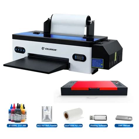 Colorsun A3 Dtf Printer For Epson R1390 T Shirt Dtf Printing Machine