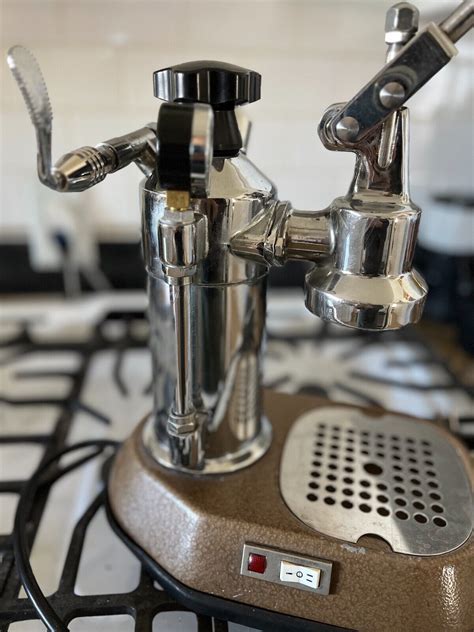 La Pavoni Europiccola Lever Espresso Machine 70s Vintage 110 Volts Ebay