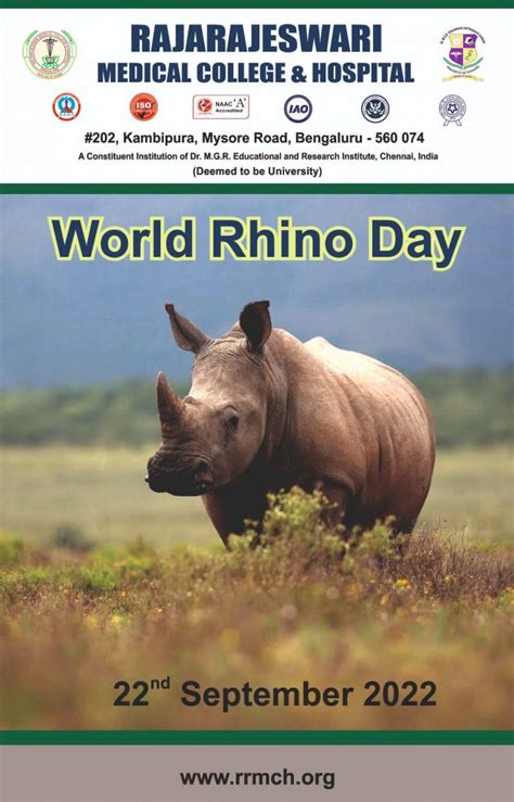 World Rhino Day Rrmch College