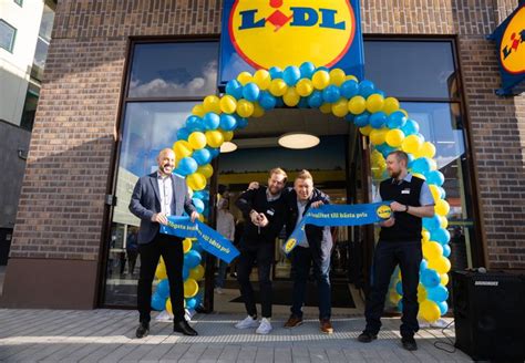 Nu öppnar Lidl Sveriges Efterlängtade Butik I Partille Lidl Sverige