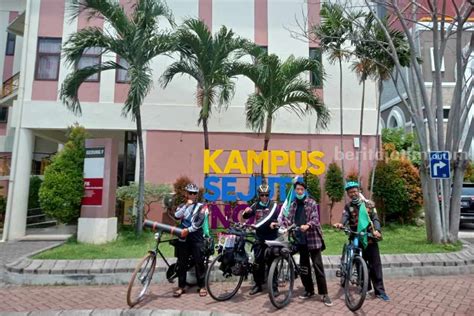 Semarakkan Muktamar Muhammadiyah Ke Warga Kalteng Gowes Ke Solo