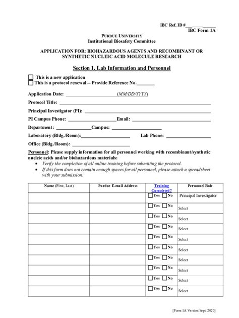 Fillable Online Ibc 1a Form 2020 For Pdf Form After Committee Appl Fax