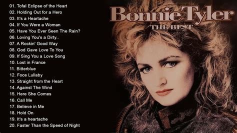 Bonnie Tyler Greatest Hits Full Album The Best Songs Of Bonnie Tyler