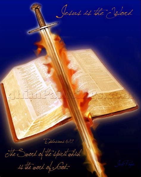 4himpaintings: Sword of the Spirit~ To think for yourself