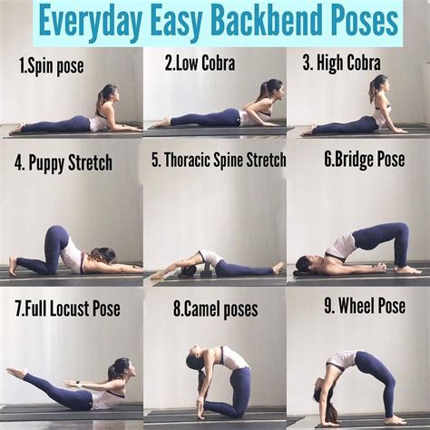 Easy Backbend Poses Yoga Lifestyle Online Shop Fashion Wear Click