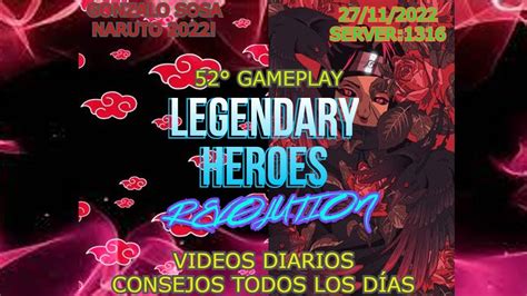 LEGENDARY HEROES REVOLUTION 52 GAMEPLAY NUEVO NINJA SSS CÓDIGOS