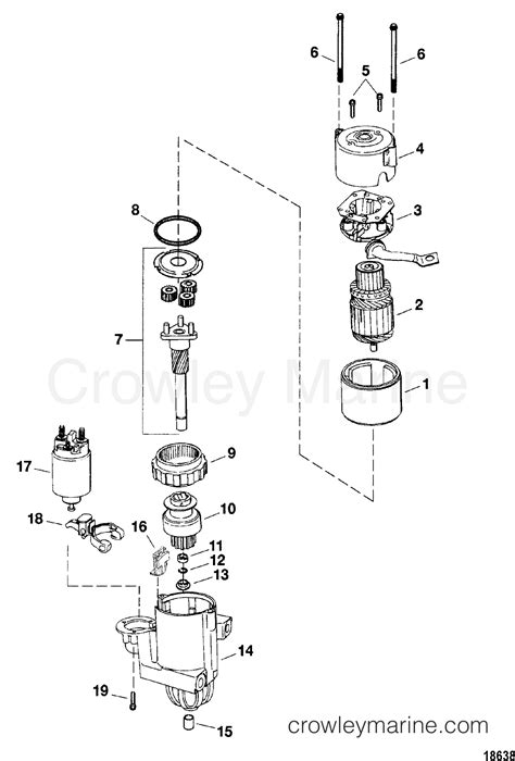 Starter Assembly M Race Stern Drive Efi Bravo I