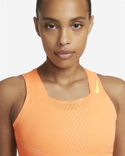 Nike Dri Fit Adv Aeroswift Womens Running Crop Top Nike Sa