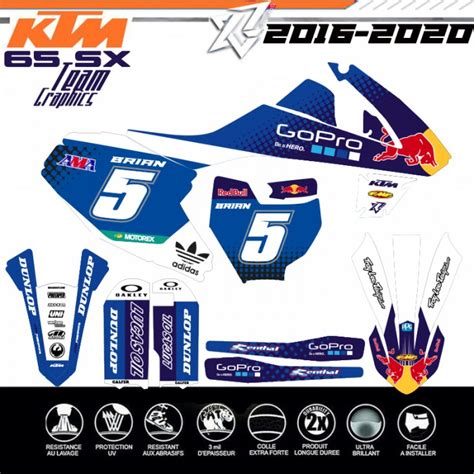 Kit Deco Ktm Sx Team Red Bull Ktm Sx