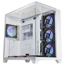 Gabinete Gamer K Mex Space Aqua Black Mini Tower Vidro Temperado M