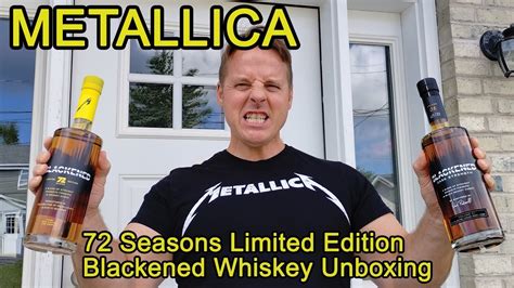 Unboxing Metallica Seasons Blackened Whiskey Limited