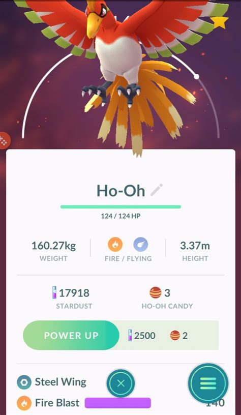 Gameplay Footage Of Successfully Catching The Legendary Ho Oh In