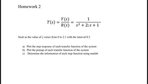 Solved Homework 2 Ts Ys Rs 1 2 213 1 Such As The