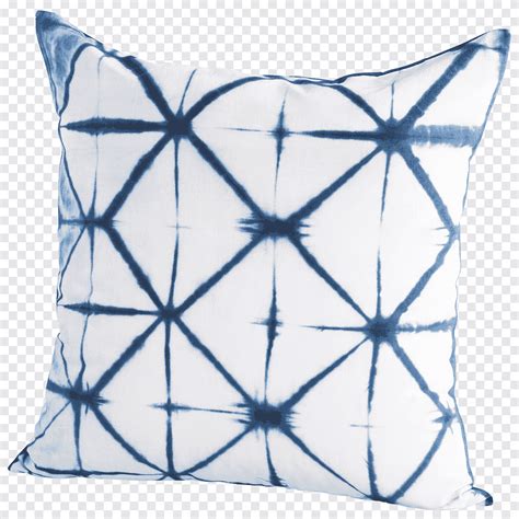 Throw Pillows Blue Cushion Cotton Pillow Png PNGEgg