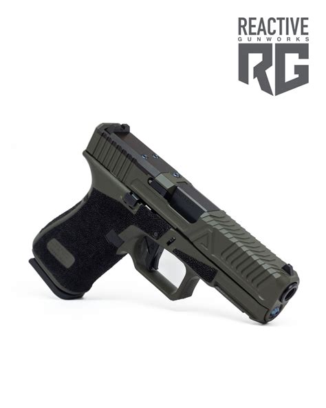 Agency Arms Glock 19 Gen 5 Gavel 2 0 OD Green Standard Reactive Gunworks