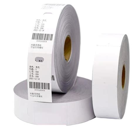 Coated Jumbo Roll Self Adhesive Thermal Labels Paper Cards Private