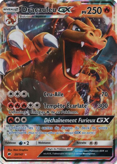 SL03 20 147 Dracaufeu GX PoKéMoN