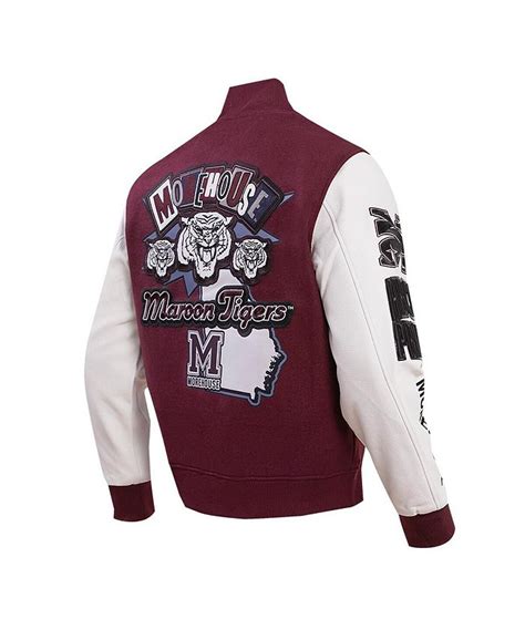 Pro Standard Mens Maroon Morehouse Maroon Tigers Homecoming Varsity