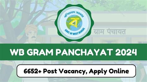 Wb Gram Panchayat Recruitment Notification Out For Posts