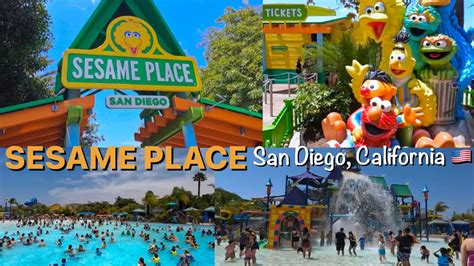 [4k] Sesame Place San Diego California Usa🇺🇸 Walking Tour Youtube