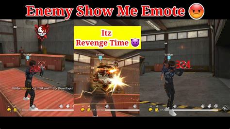 Enemy Show Me Emote Fastest Booyah In Free Fire Lone Wolf Headshot