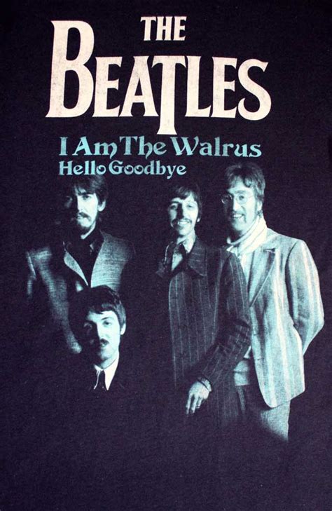 The Beatles I Am The Walrus T Shirts On Sale Now