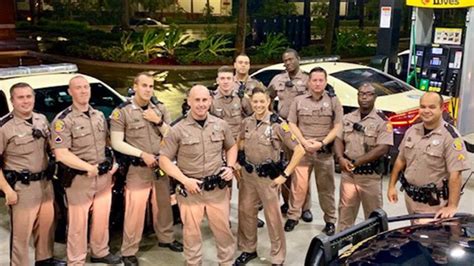 1400 Florida Highway Patrol Troopers Are Working 12 Hour Shifts To Help During Hurricane Dorian