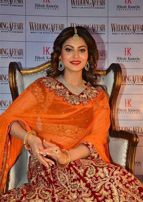 Urvashi Rautela Looks Gorgeous In Bridal Dress At Photoshoot For The