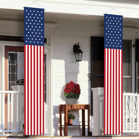 Add Some Red White And Blue 4th Of July Outdoor Decorations To Your