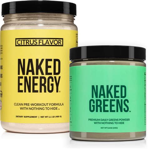 Buy Naked Nutrition Vegan Energizing Bundle Naked Citrus Energy Super