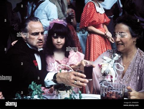 Marlon Brando In The Godfather Directed By Francis Ford Coppola