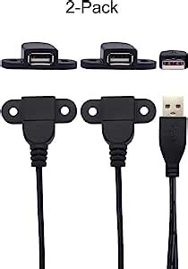 Amazon QiCheng LYS USB 2 0 Male To Dual Female Charging Extension