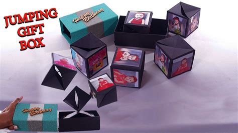 Pop Up Cubes Card Jumping Cubes Easy And Detailed Tutorial Gift