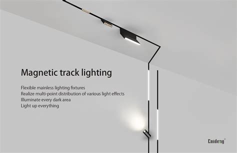 Led Magnetic Track Lighting System 12w Spotlight Led Panel Lights Manufacturer