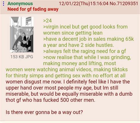 Anon Realises Something About Women While Grinding R Greentext