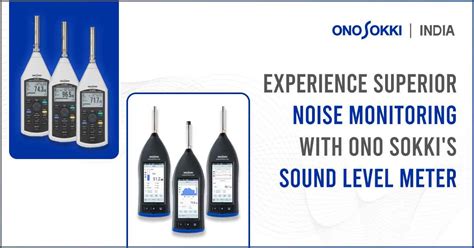 Ono Sokki Sound Level Meter Superior Noise Monitoring