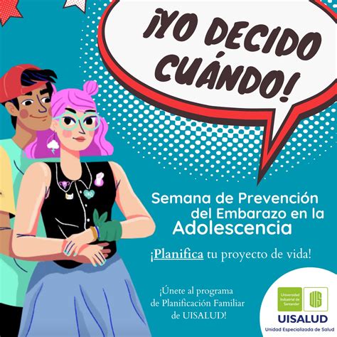 Semana de Prevención del Embarazo en la Adolescencia Yo decido cuándo