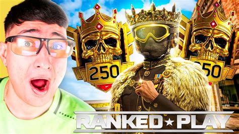 Ranks De Top 250 En Warzone L Vidgun Youtube