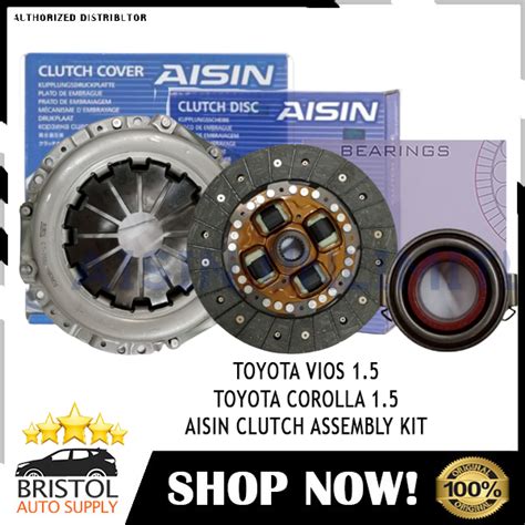 Aisin Clutch Kit For Toyota Vios Single Vvti Toyota Corolla Altis