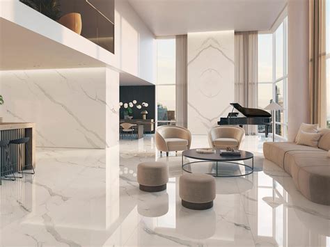 Aria White Polished Aria Porcelanosa Grupo