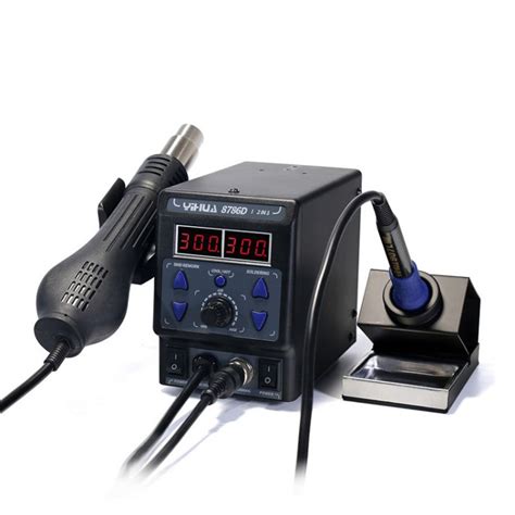 Yihua D I In Hot Air Gun Soldering Station Thermostatic Smd Rework Mobile Phone Repair